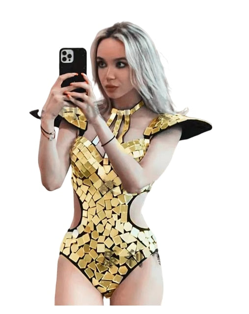 Mirror Bodysuit Costume