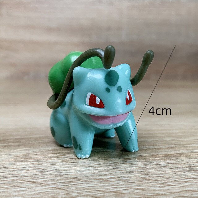 Pokemon Pikachu Bulbasaur Charmander Mew Eevee Leafeon Squirtle Venusaur Mini Dolls