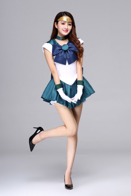 Sailor Moon Crystal Dress Outfits Costume Adults & Kids