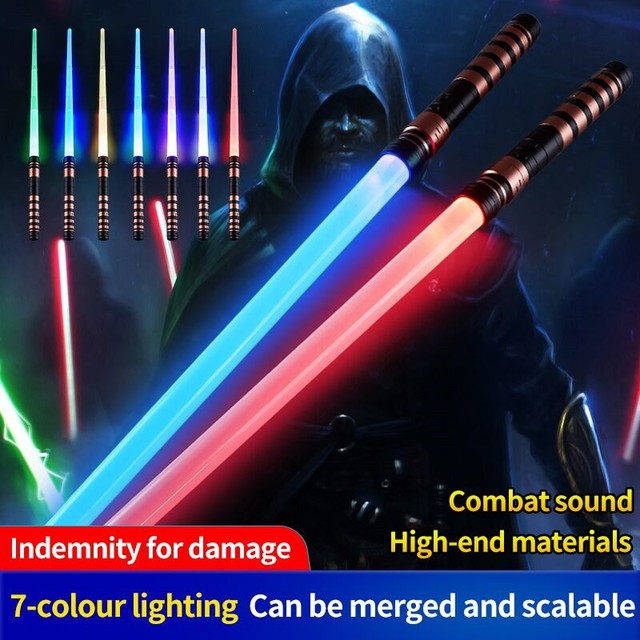 RGB Lightsaber, 2 In 1, 7-color