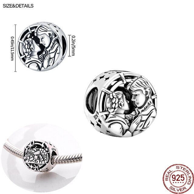 Sterling Silver Charms Star Wars Beads Original Fits Pandora Bracelet