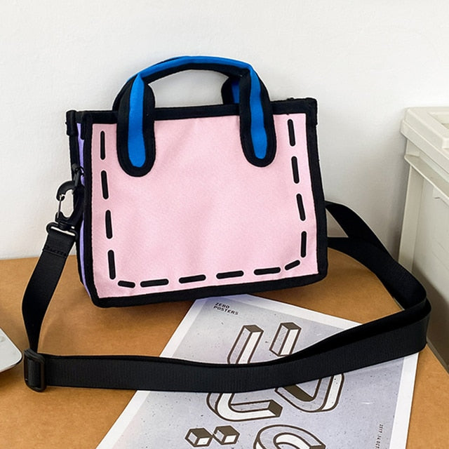 2D Tote Bag