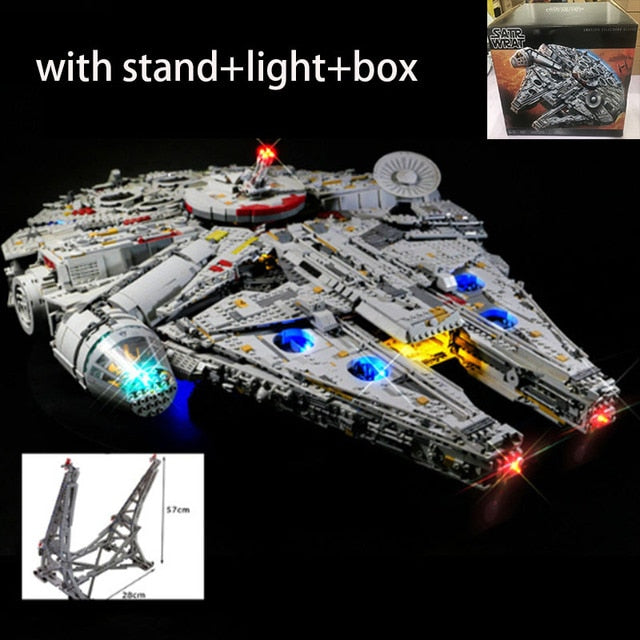 Millennium Ship Falcon Building Blocks Star Destroyer