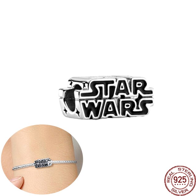 Sterling Silver Charms Star Wars Beads Original Fits Pandora Bracelet