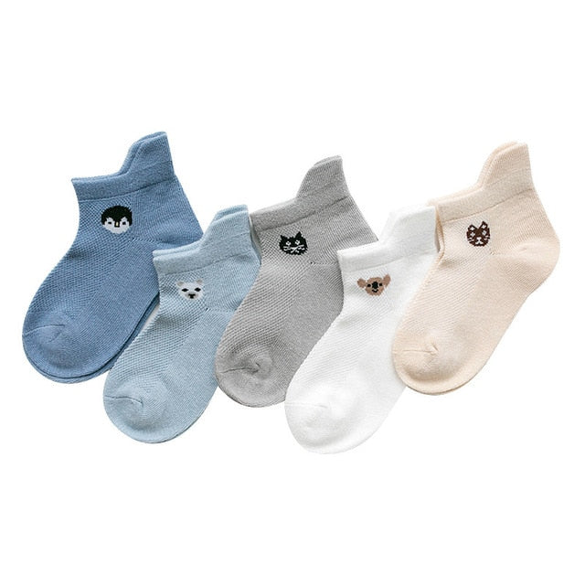 Cotton Mesh Cute Baby Socks