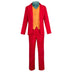 Joker Joaquin Phoenix Costume Adults & Kids Shirts+Coat+Vest+Pant