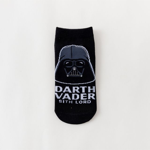 1 pair Star Wars Socks Master Yoda R2-D2 Wookiee Jedi Knight