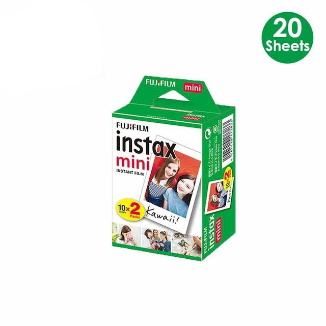 10 - 200 Sheets Fujifilm Instax Mini Film White Edge Mini 11 Mini 9 8 7s 70