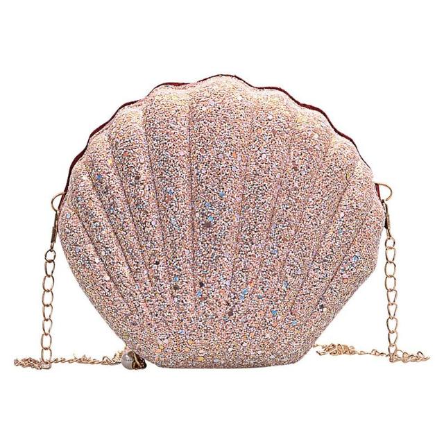 Sequined Shoulder Bag Shell