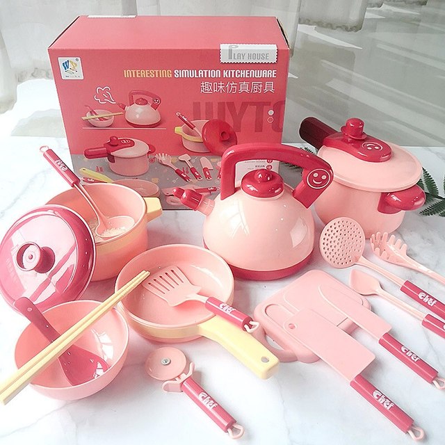 Cooking Tableware Play House Kitchen