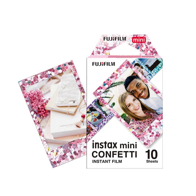 10 - 200 Sheets Fujifilm Instax Mini Film White Edge Mini 11 Mini 9 8 7s 70