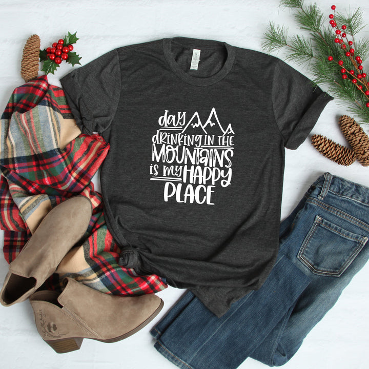 Day Drinking In the Mountains Shirt, Adventure Shirt