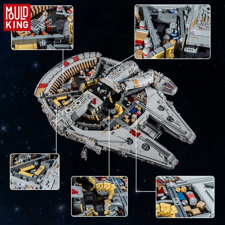 MOULD KING Ultimate Collector Series Millennium Falke Space Star Building Blocks