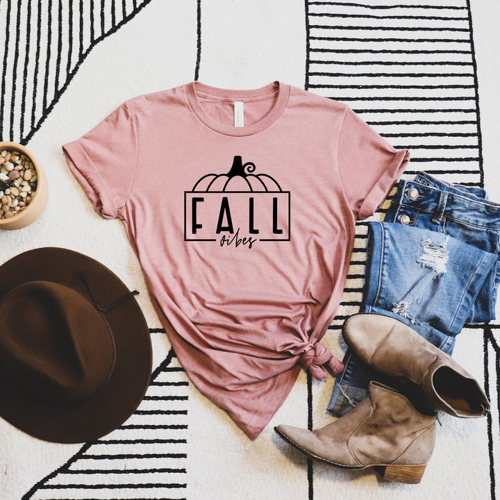 Fall Vibes Shirt, Pumpkin Shirts