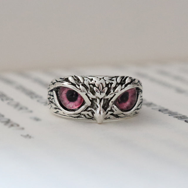 Fashion Resizable Owl Ring