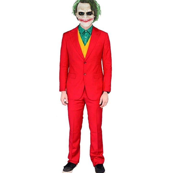 Joker Joaquin Phoenix Costume Adults & Kids Shirts+Coat+Vest+Pant