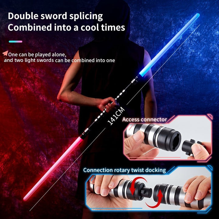 RGB Lightsaber, 2 In 1, 7-color