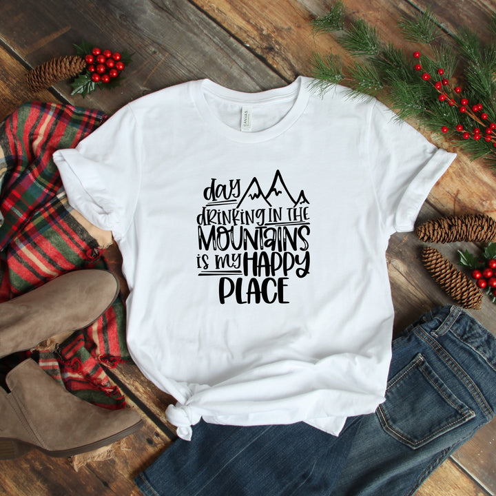 Day Drinking In the Mountains Shirt, Adventure Shirt