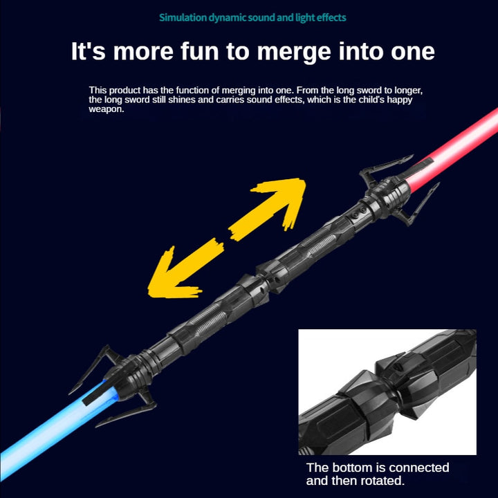 Lightsaber 80cm RGB Laser Sword 7 Colors Change Toy