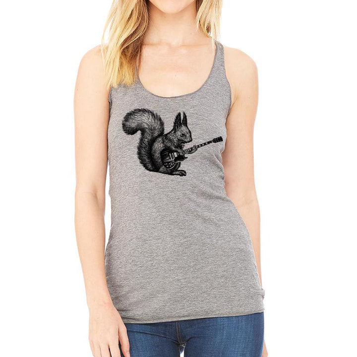 Rock & Roll Squirrel racerback