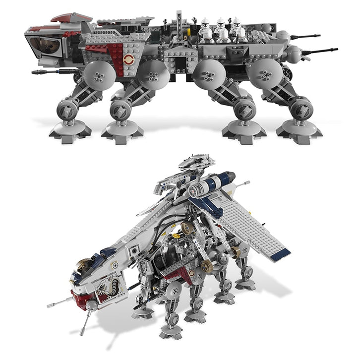 Republic Dropship with AT-OT Walker DIY Model Building Blocks Bricks 1788 pcs