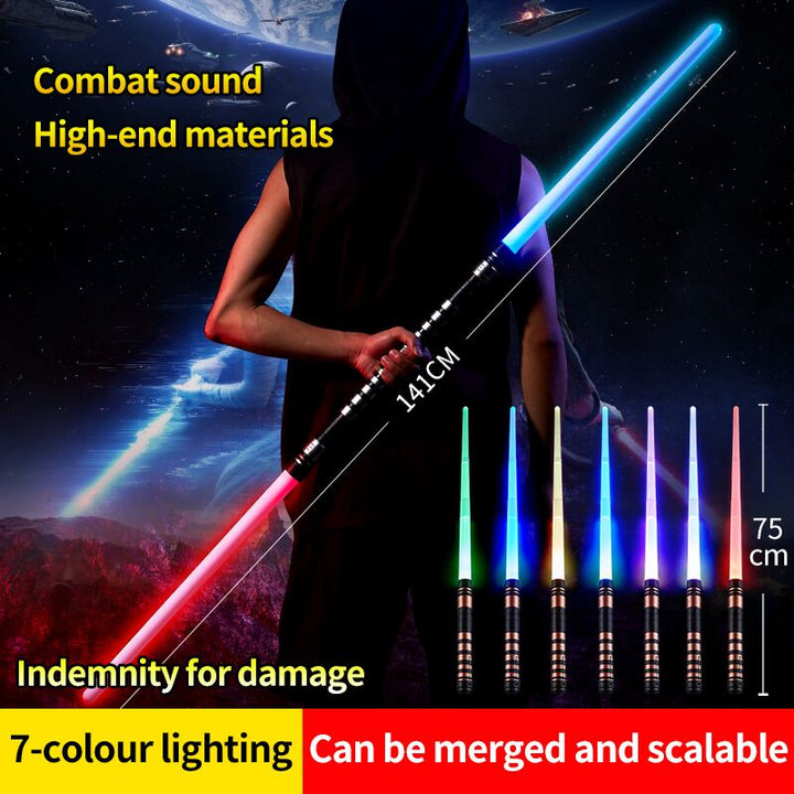 RGB Lightsaber, 2 In 1, 7-color