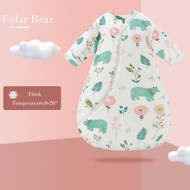 Cotton Baby Wearable Blanket